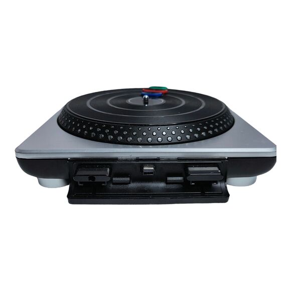Nintendo DJ Hero Video Game Console White Turntable Half ONLY Untested - Picture 3 of 4